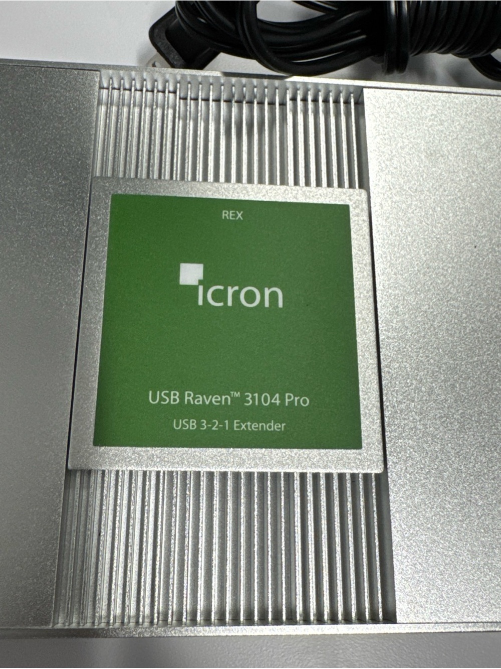 USB Raven 3104 Pro USB 3-2-1 Extender - Silver with Green Label